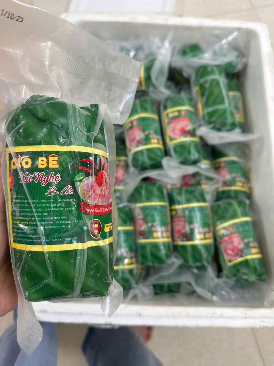 Giò bê ba rọi