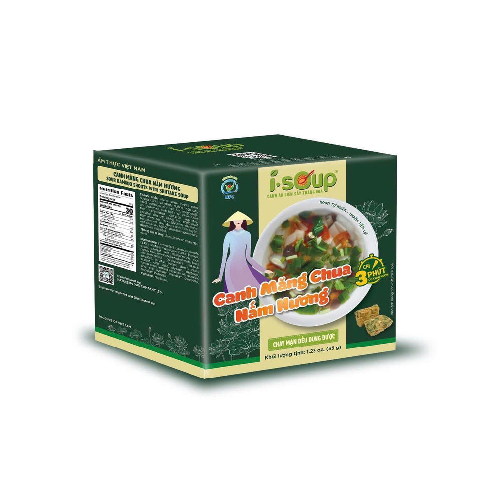 ISOUP - viên canh ăn liền