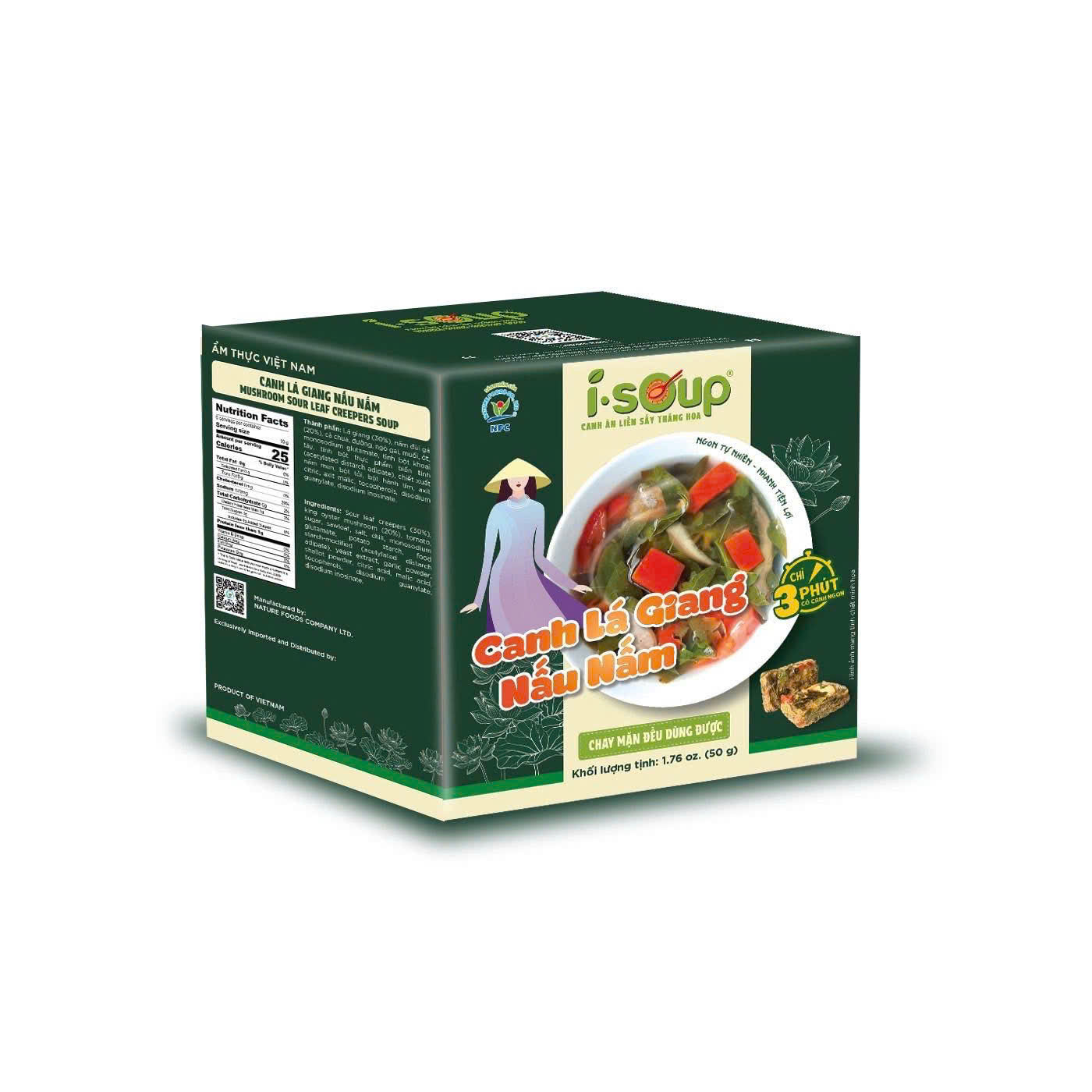 ISOUP - viên canh ăn liền