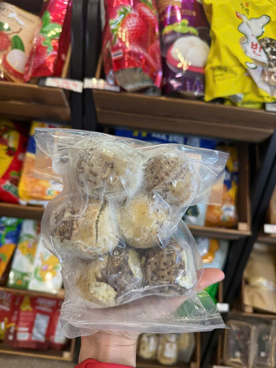Khoai sáp vàng hấp chín cấp đông