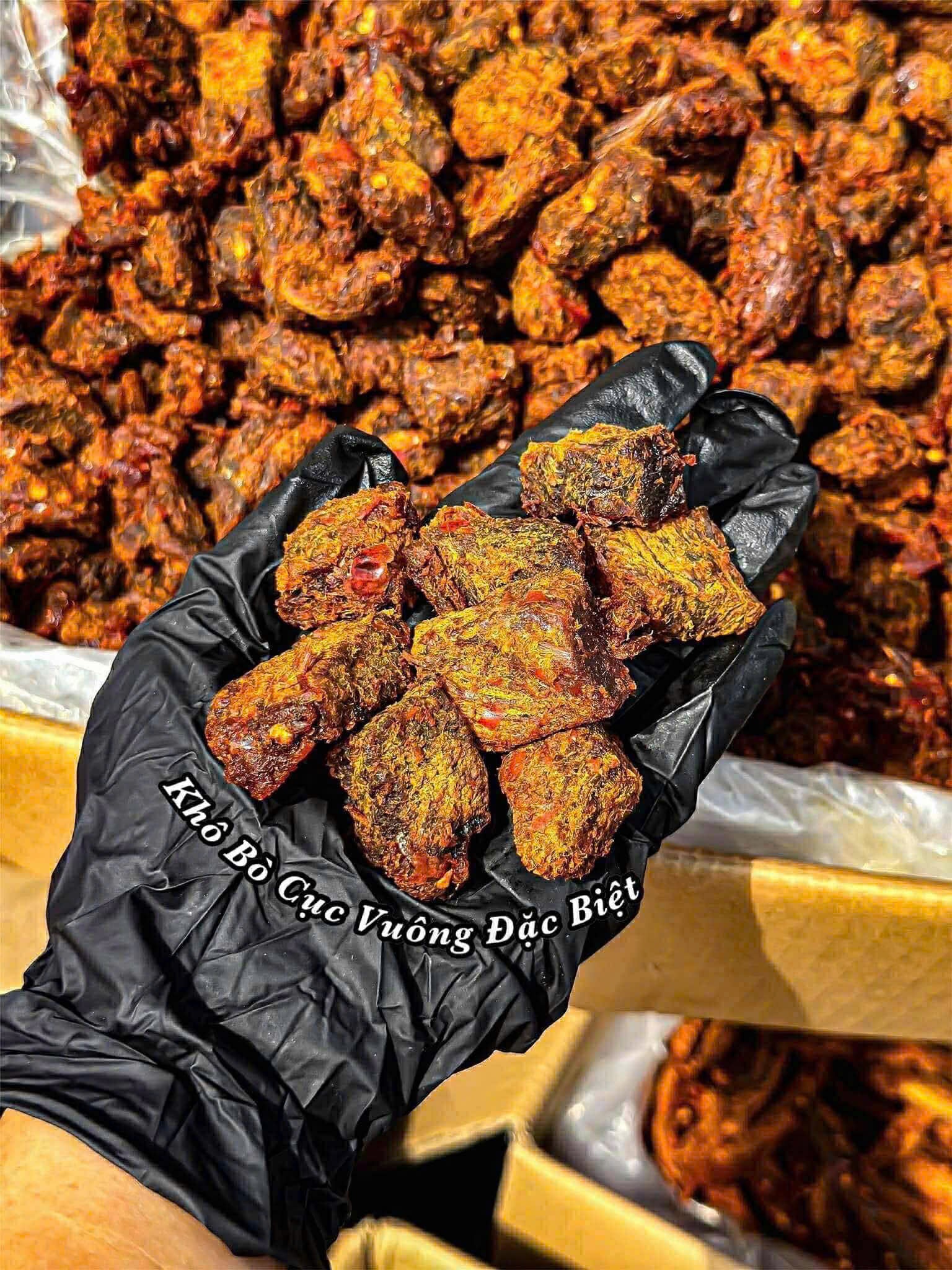 Khô bò cục vuông ĐB