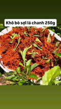 Khô bò sợi lá chanh
