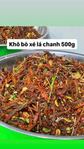 Khô bò xé lá chanh