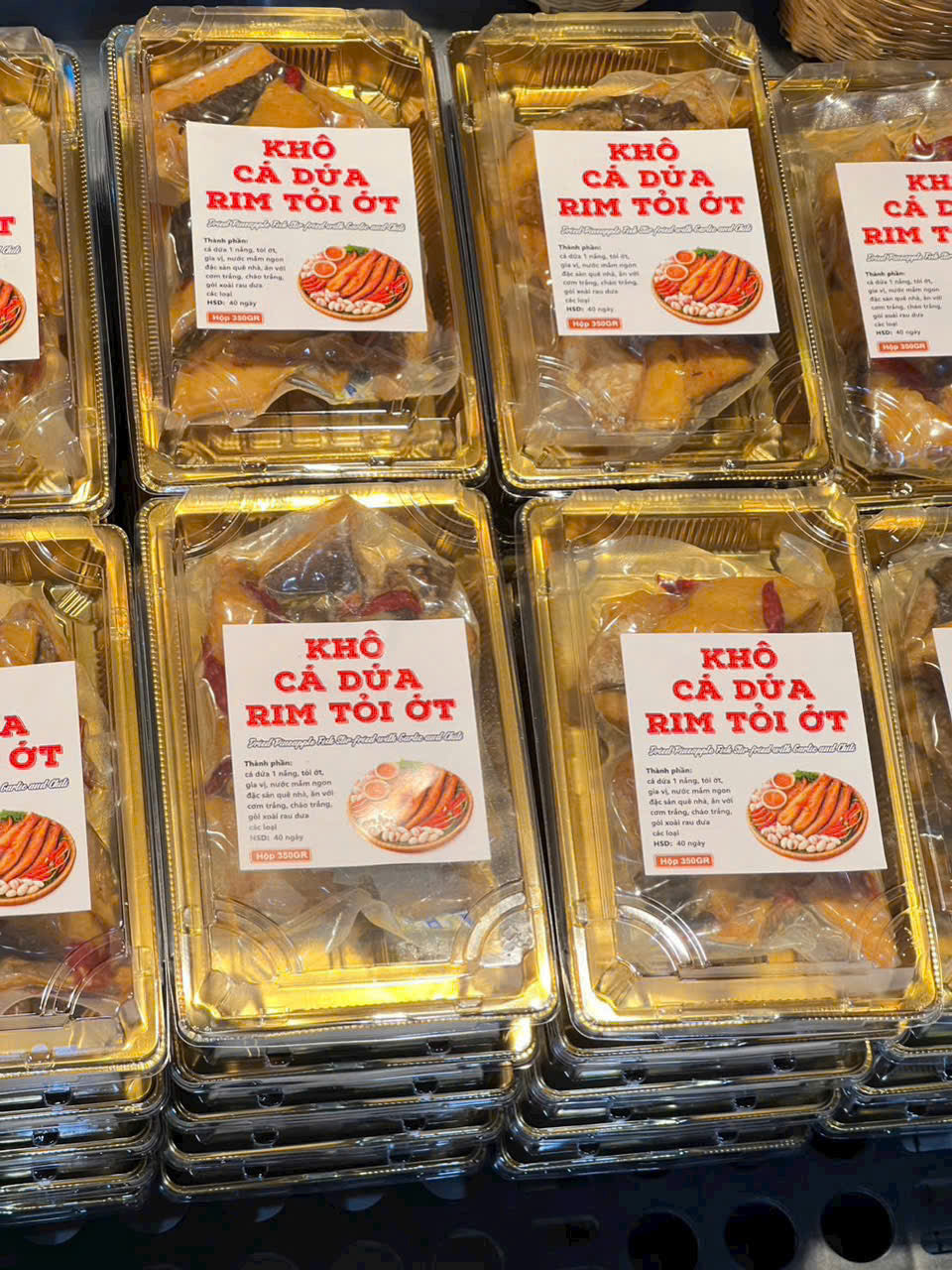 KHÔ CÁ DỨA RIM TỎI ỚT – THƯƠNG HIỆU “BÀ 5”