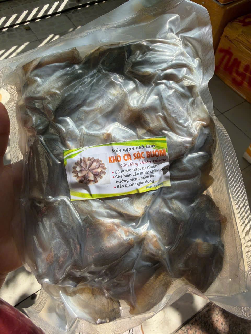 KHÔ CÁ SẶC BƯỚM