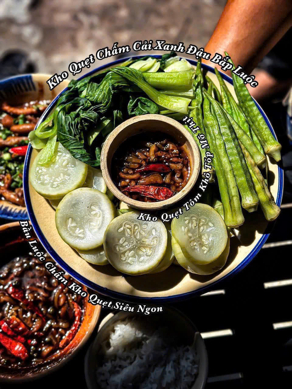 Kho Quẹt Tôm Khô Tóp Mỡ Ba Rọi