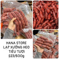 LẠP XƯỞNG HEO TIÊU TƯƠI