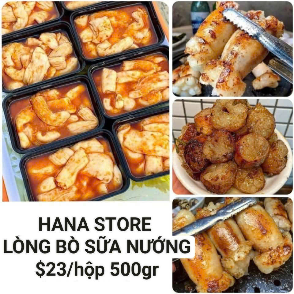 Lòng mỡ bò ướp Hàn quốc