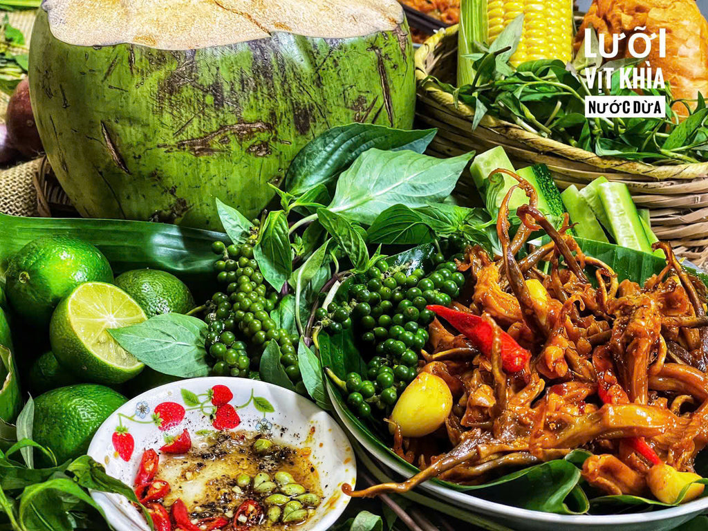 Lưỡi vịt khìa nước dừa