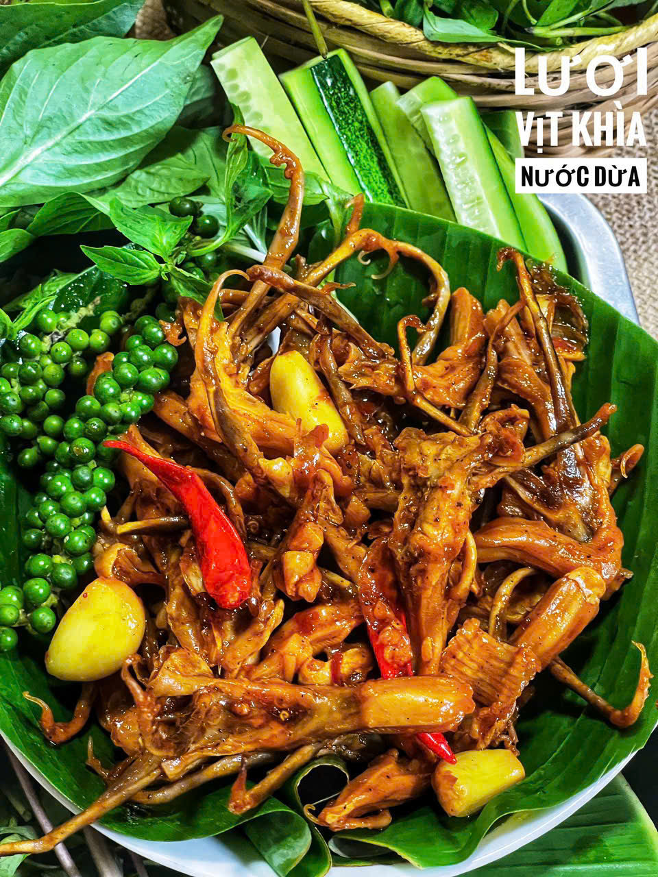 Lưỡi vịt khìa nước dừa