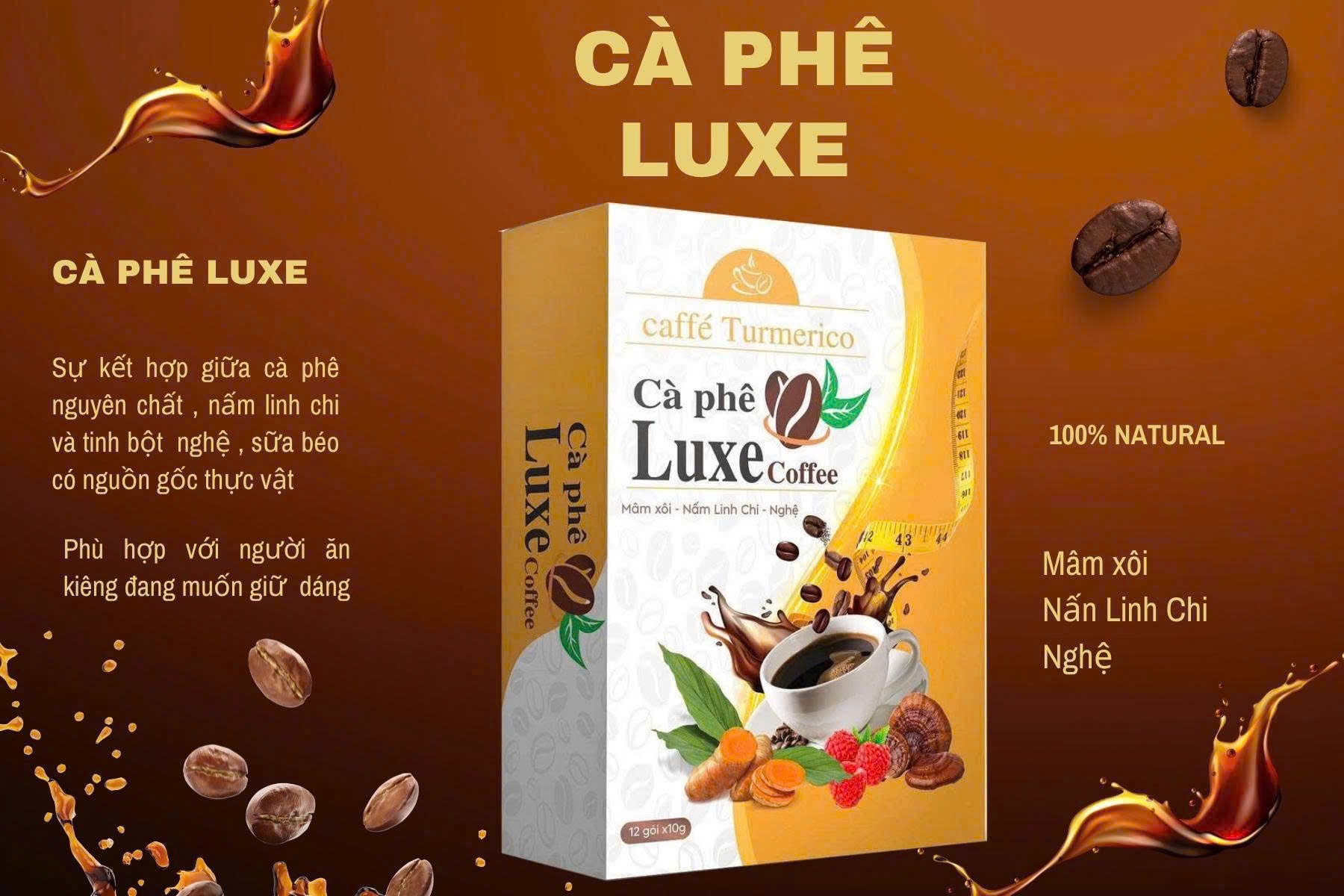 LUXE COFFEE - cafe giảm cân