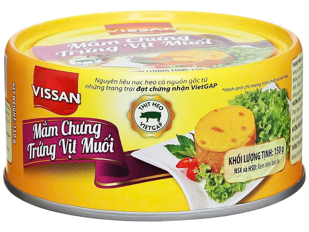Mắm chưng trứng vịt muối