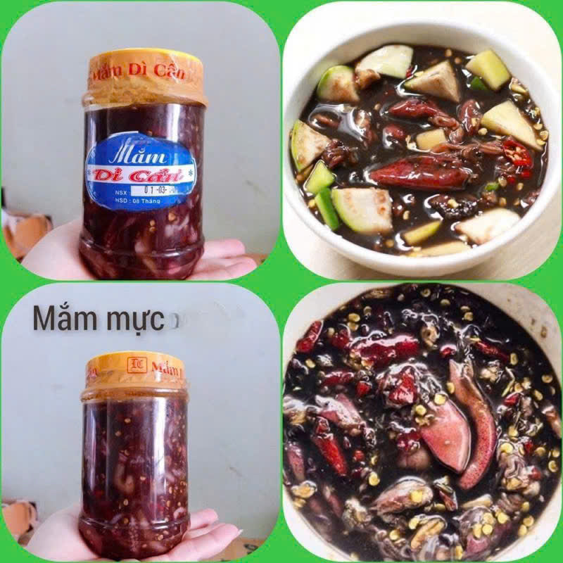 Mắm mực dì cẩn