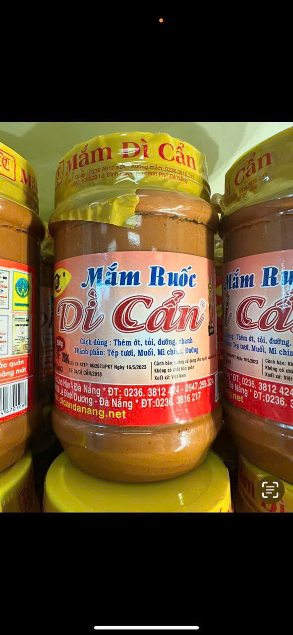 Mắm ruốc dì cẩn