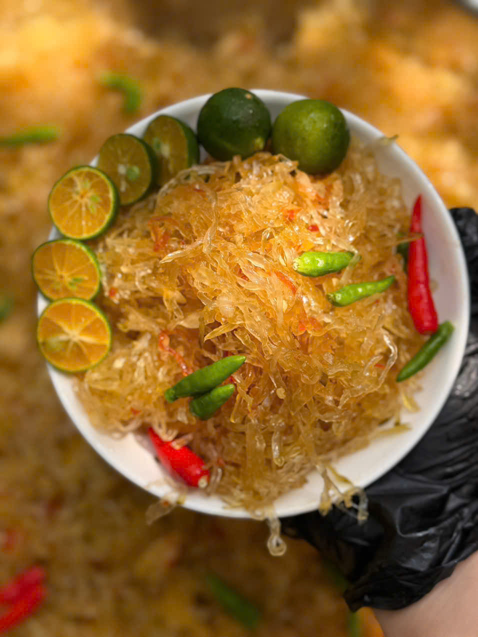 MẮM THÁI ĐU ĐỦ (trộn khóm tắc)