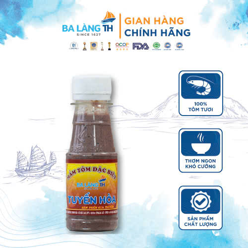Mắm tôm ba làng Tuyến Hoà
