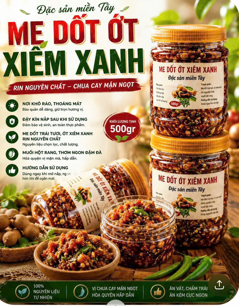 ME DỐT ỚT XIÊM