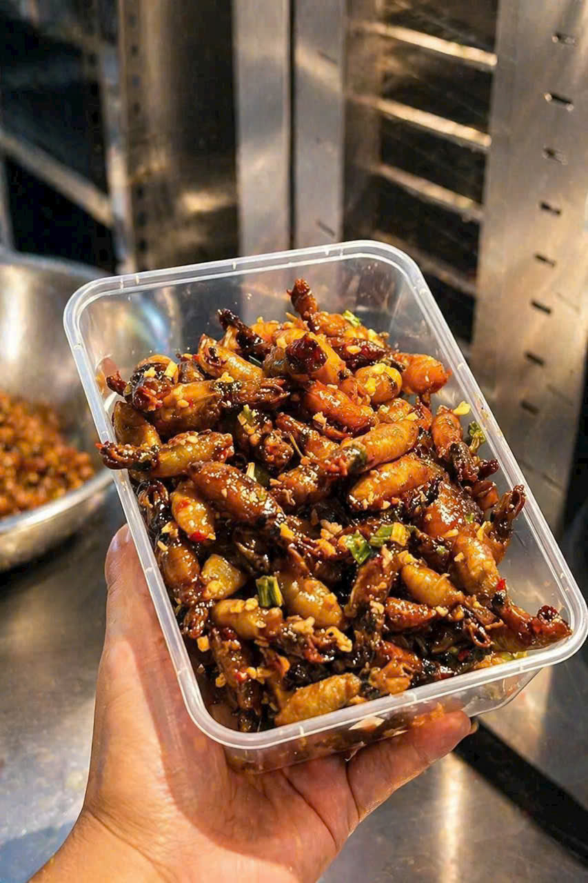 MỰC CƠM TRỨNG SẤY GIA VỊ