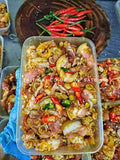 Nai có da ướp sate xả lá chanh (nai ướp sate xả)
