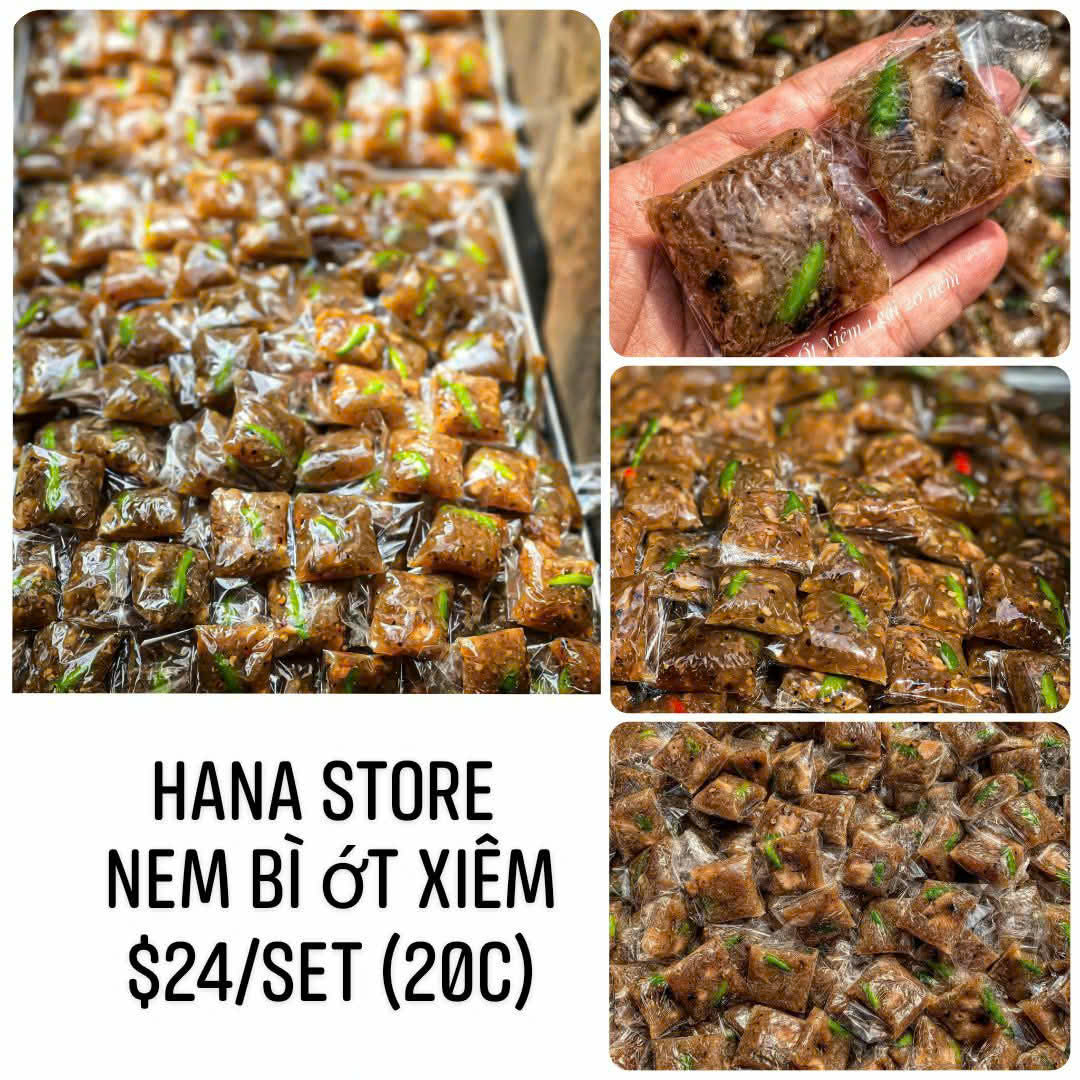 Nem bì ớt xiêm