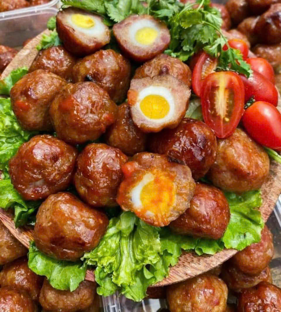 Nem bọc trứng cút