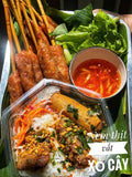 NEM THỊT VẮT (Nem thịt xỏ cây)