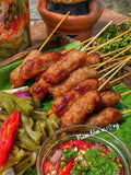 NEM TÔM VẮT (Nem tôm nướng xỏ cây)