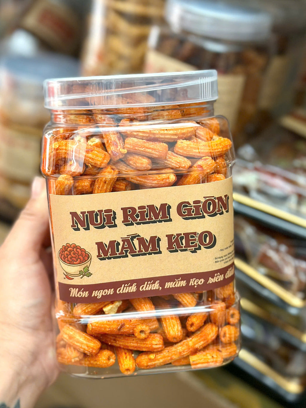 Nui rim mắm kẹo