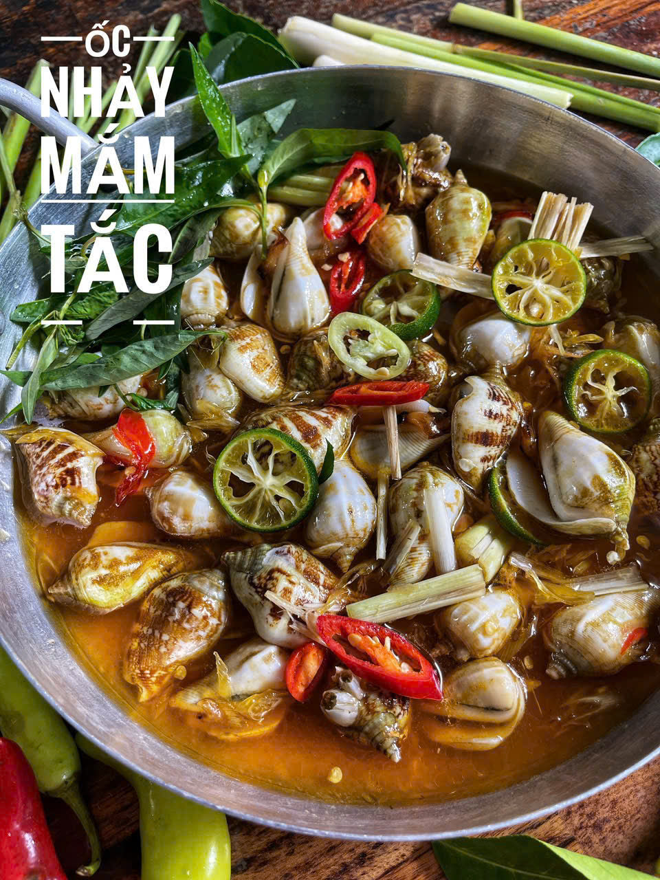 ỐC NHẢY MẮM TẮC