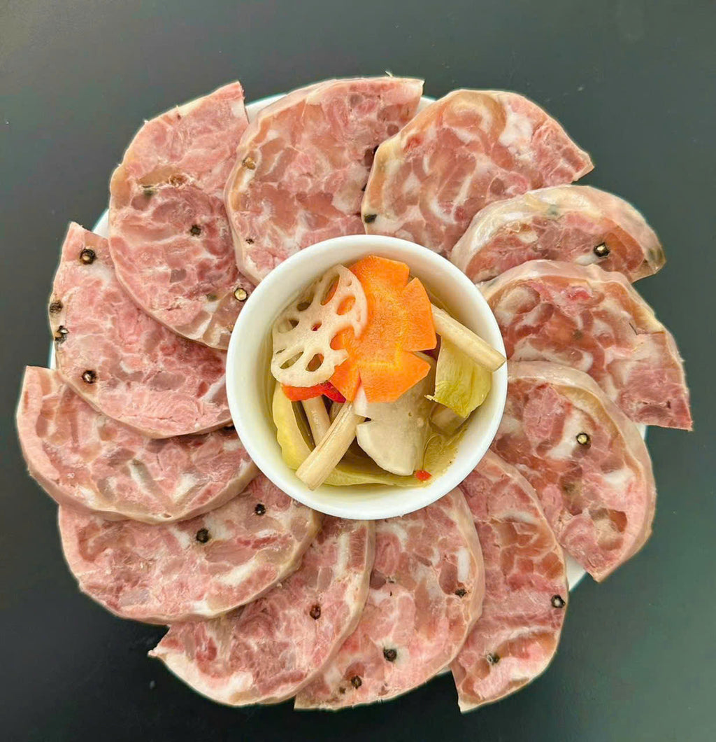 Pate bóng bì không trứng muối