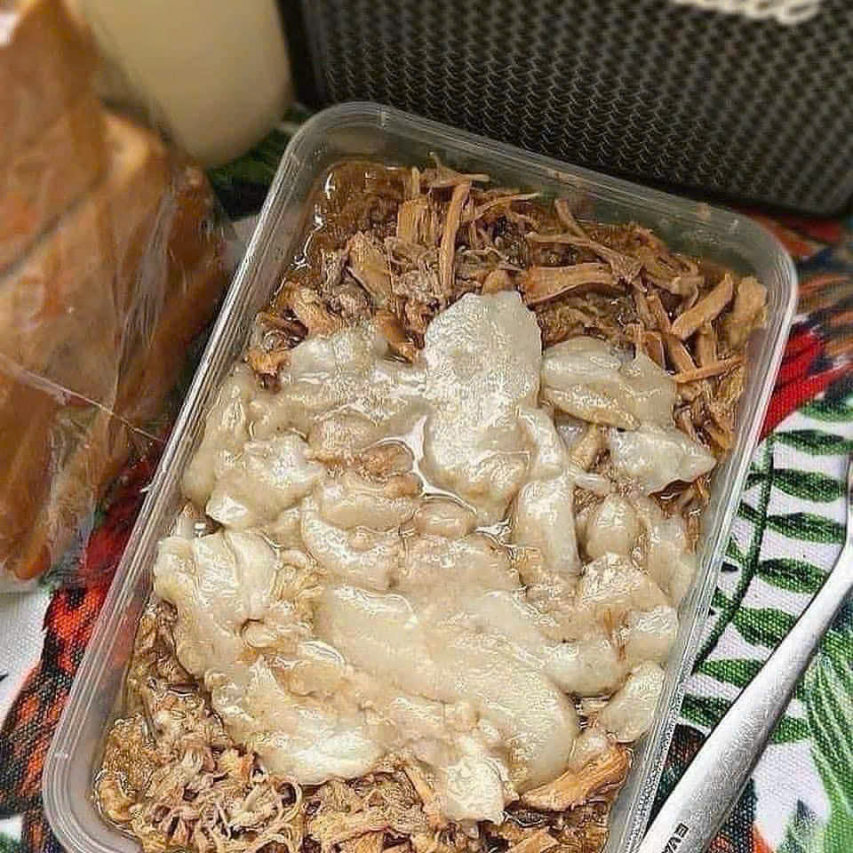 Pate gan bơ gà xé