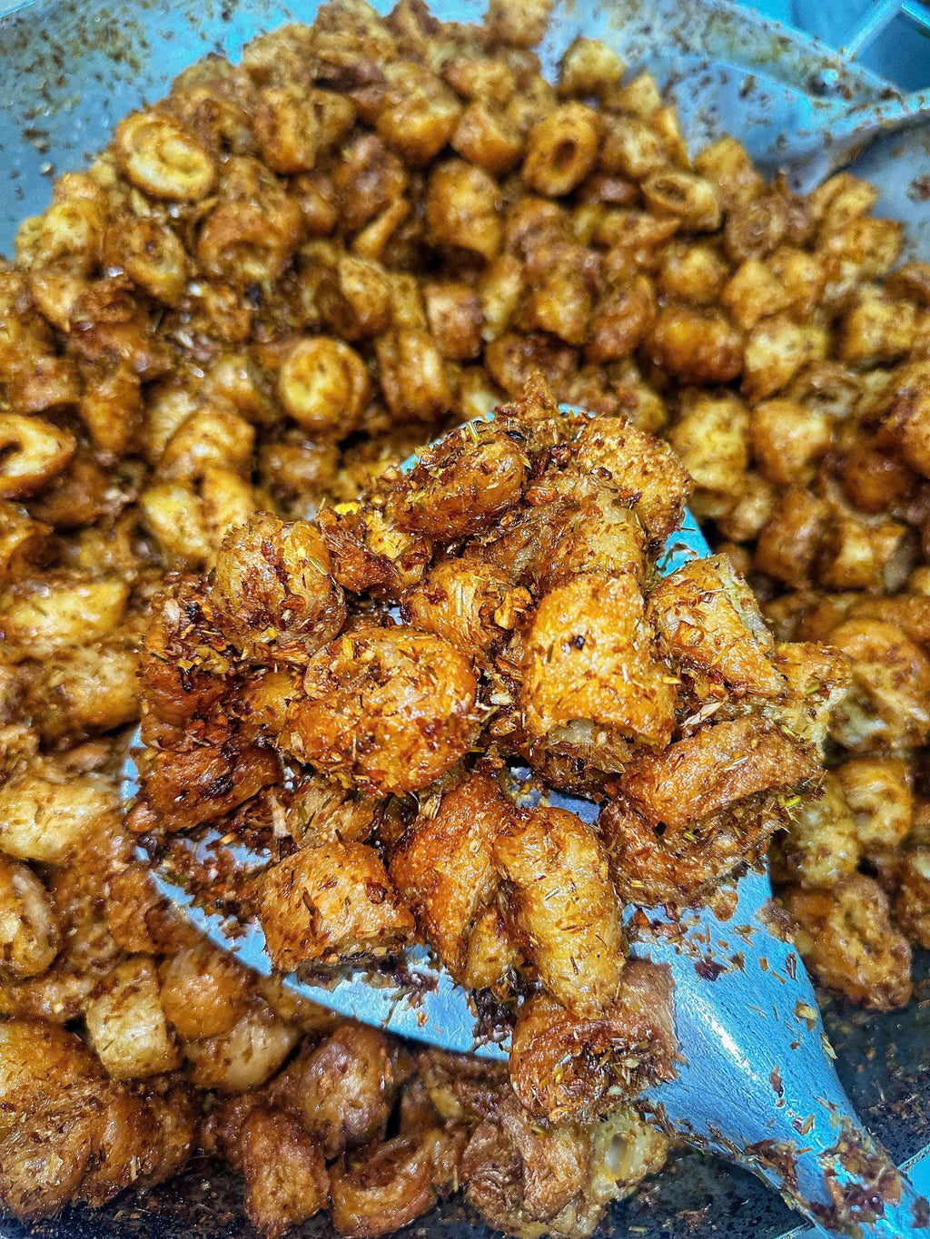 Ruột heo chay xào xả ớt