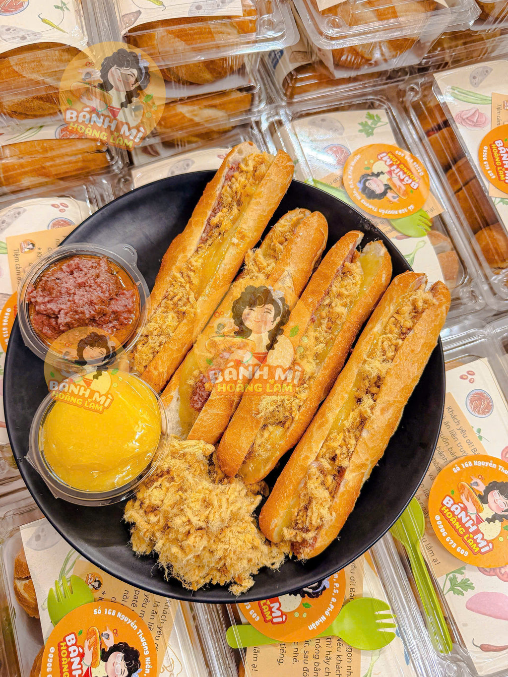 SET BÁNH MÌ QUE Hoàng Lam