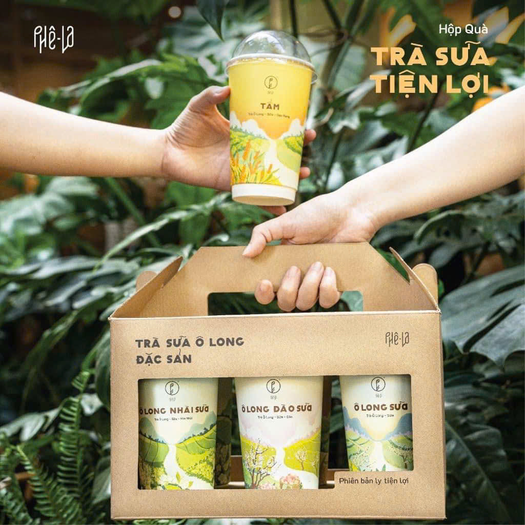 Set phê la tiện lợi