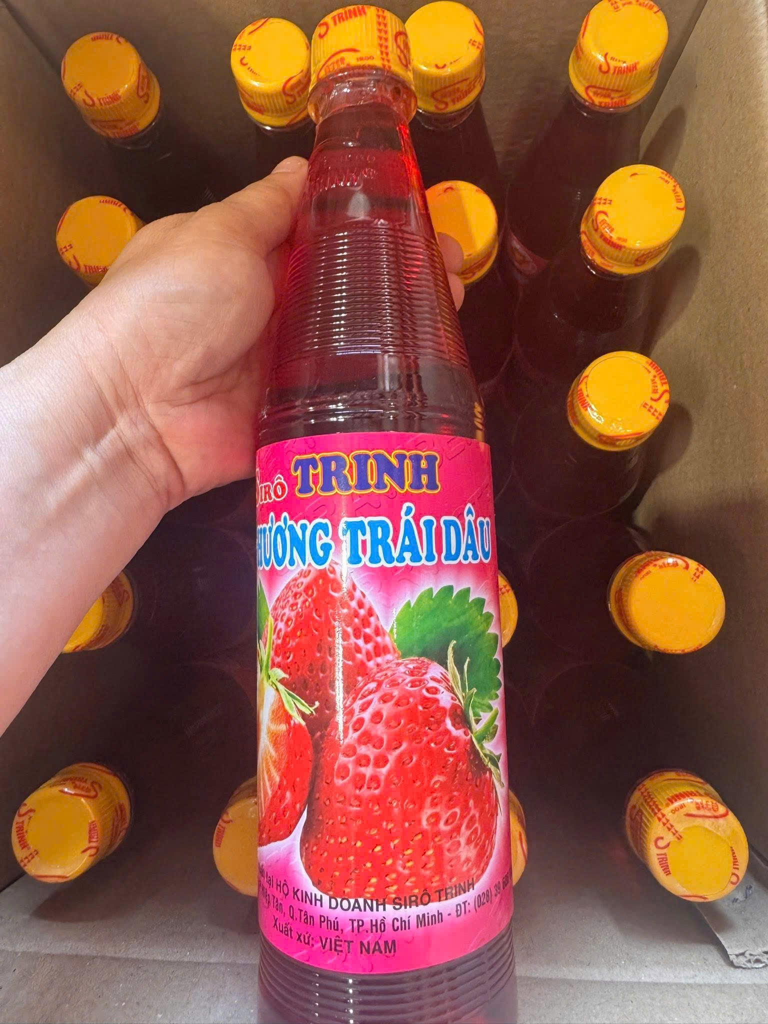 Siro Trinh hương dâu