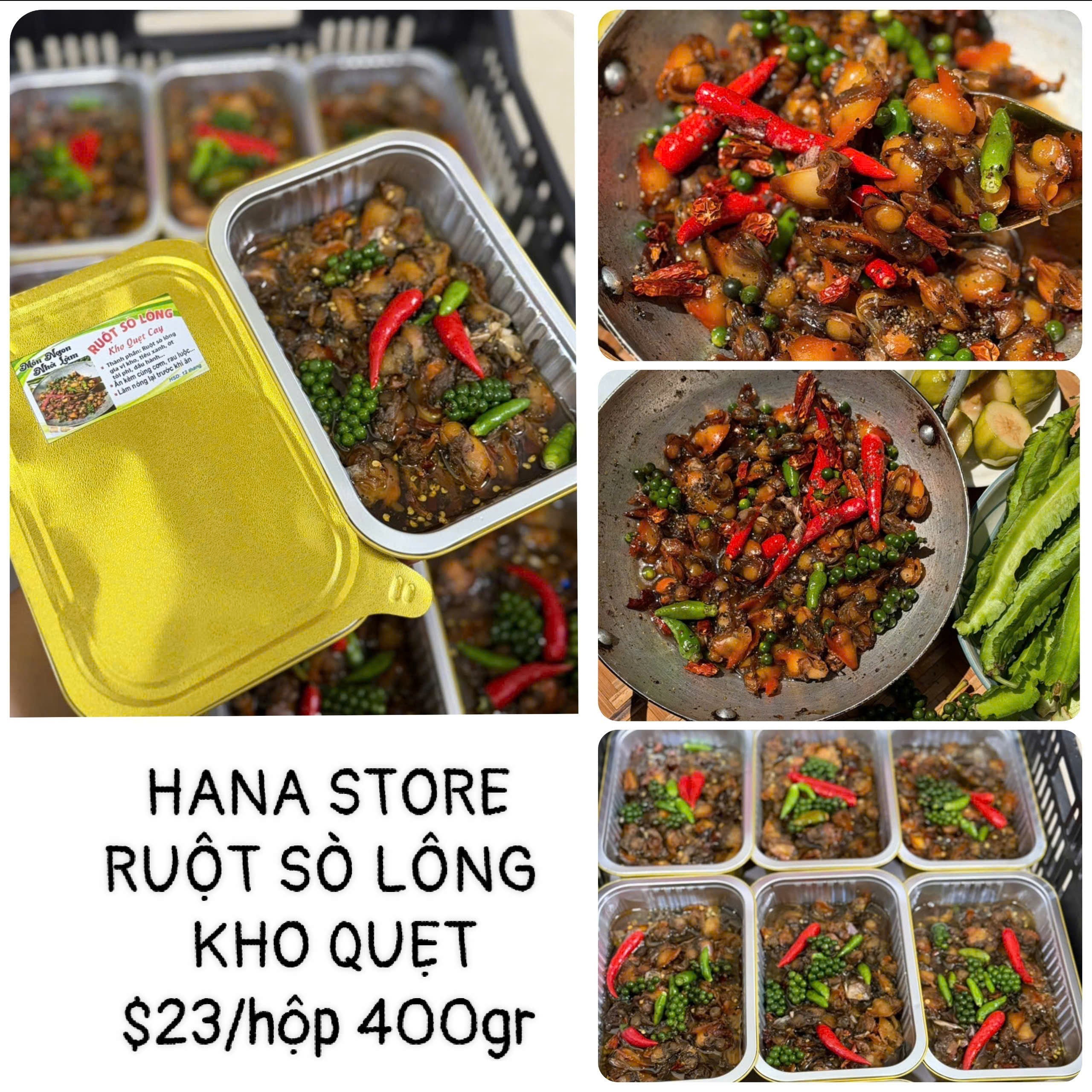 Ruột SÒ LÔNG KHO QUẸT