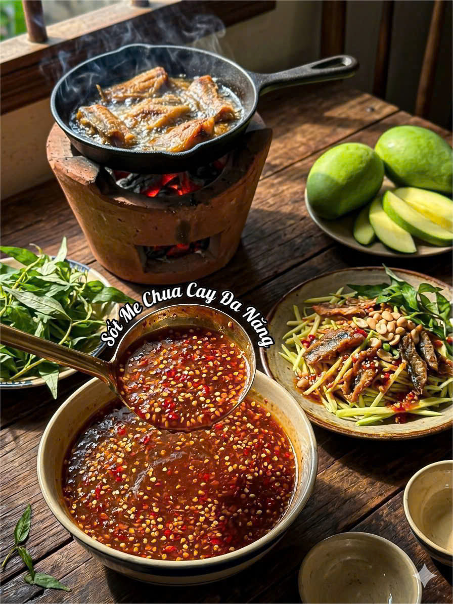 Sốt me chua cay