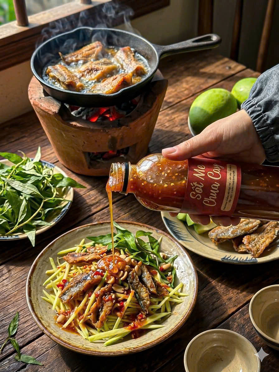 Sốt me chua cay