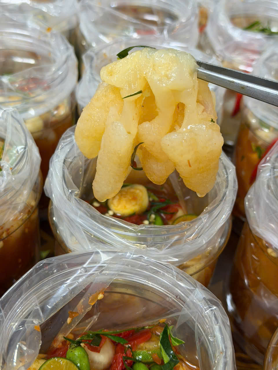 SỨA CHÙM RONG BIỂN NGÂM CÀ TẮC
