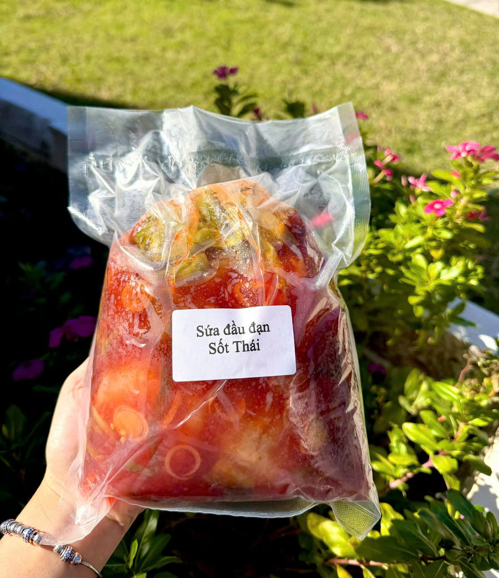 SỨA ĐẠN NGÂM SỐT THÁI