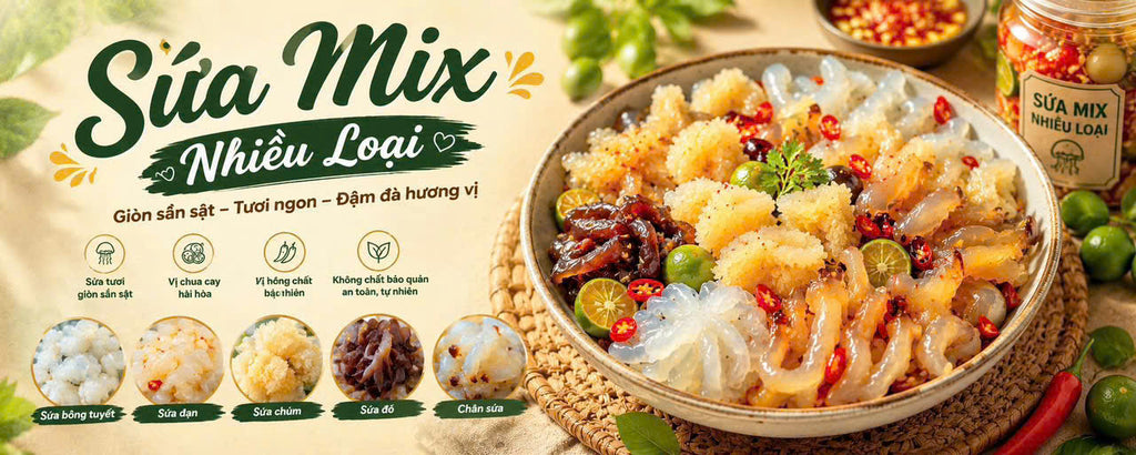SỨA MIX ĐỦ LOẠI