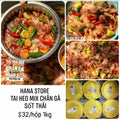 TAI HEO MIX CHÂN GÀ NGÂM SỐT THÁI