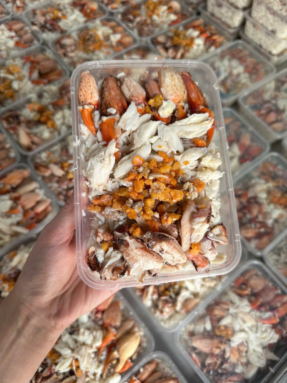 Combo thịt cua tươi