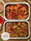 Thịt đà điểu ướp sate