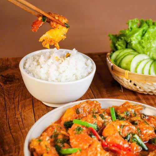 Tôm càng rim  (Tôm càng kho tàu)