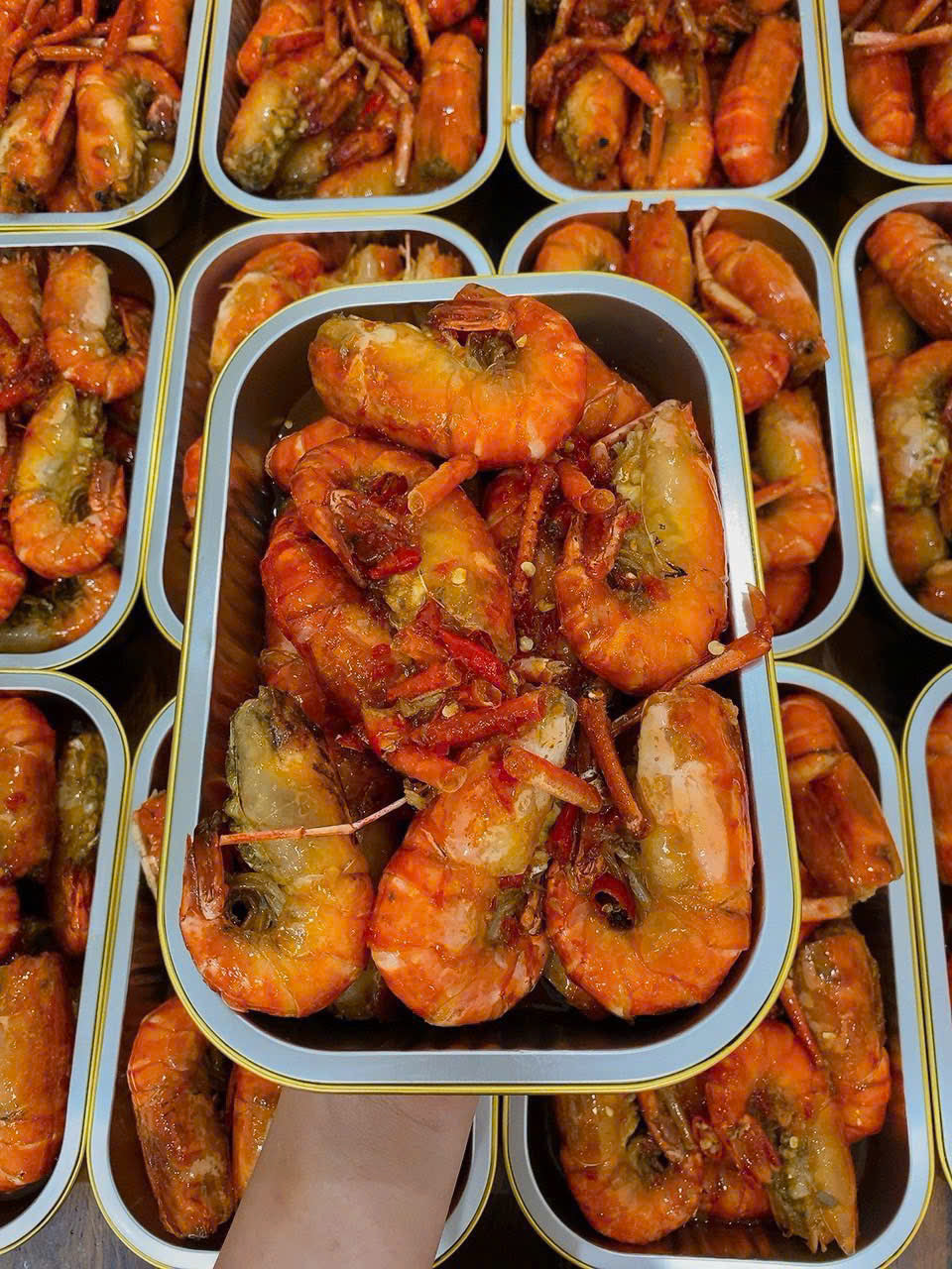 Tôm càng rim  (Tôm càng kho tàu)