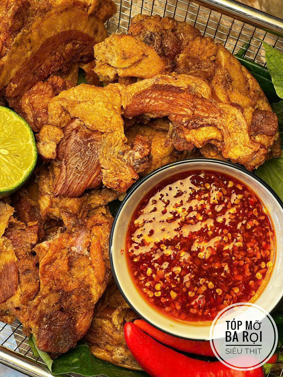 TÓP MỠ BA RỌI SIÊU THỊT miếng tròn