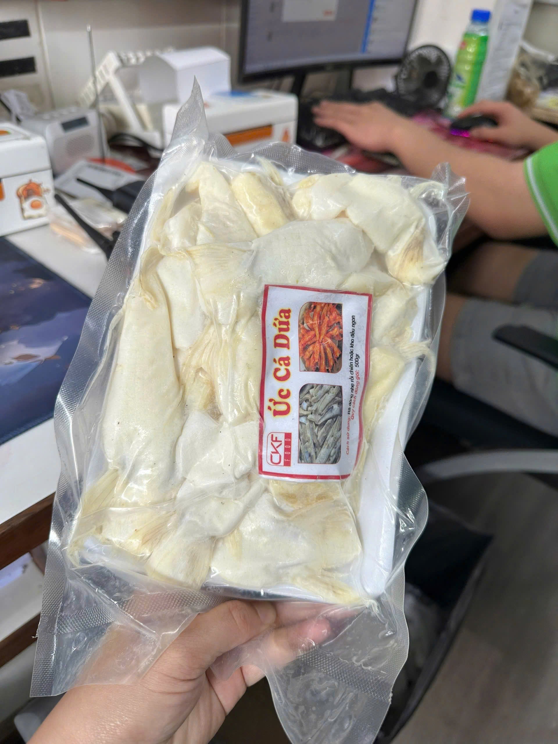Ức cá dứa không ướp