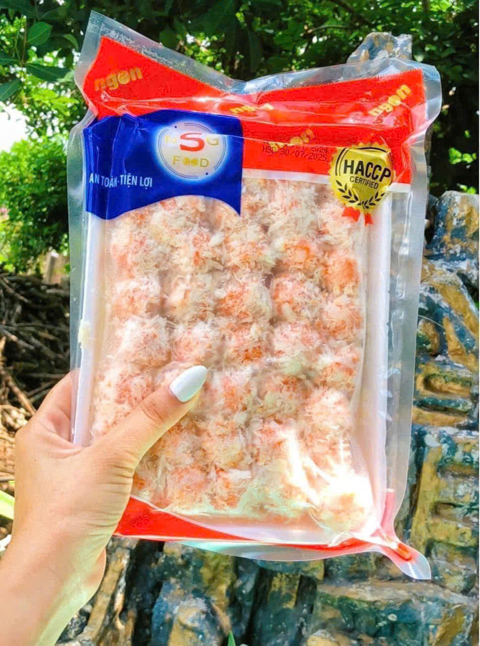 VIÊN HẢI SẢN SỐT CAM