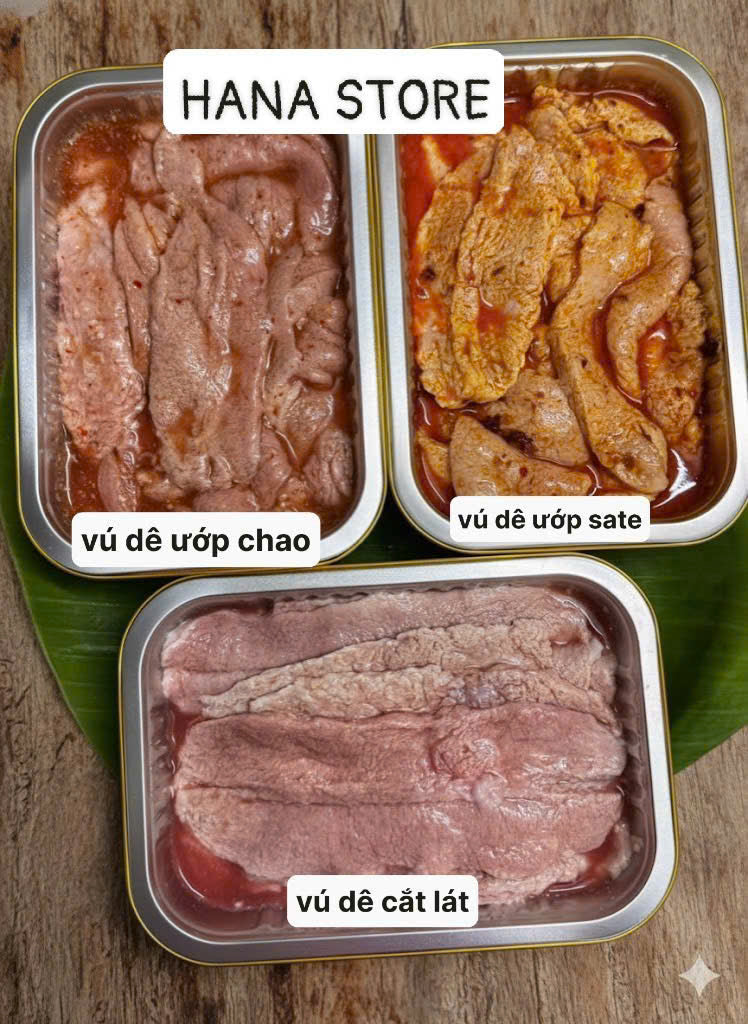 Vú dê tươi